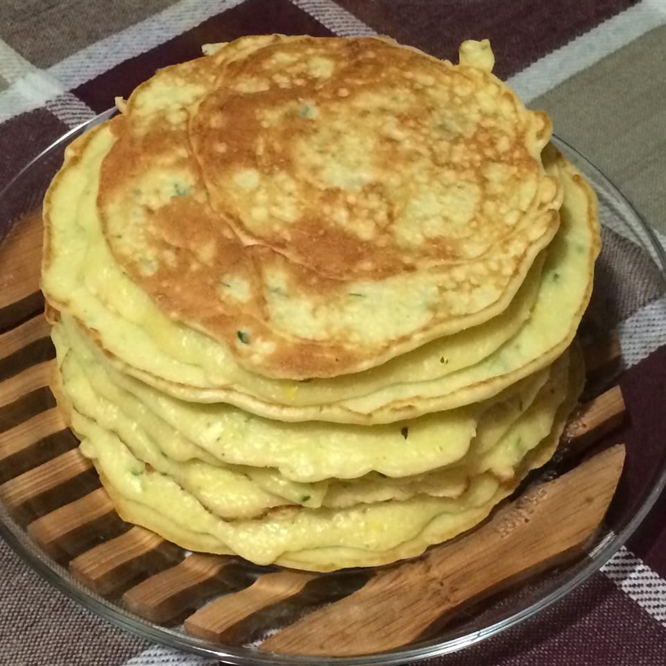 Pattypan Squash Pancakes