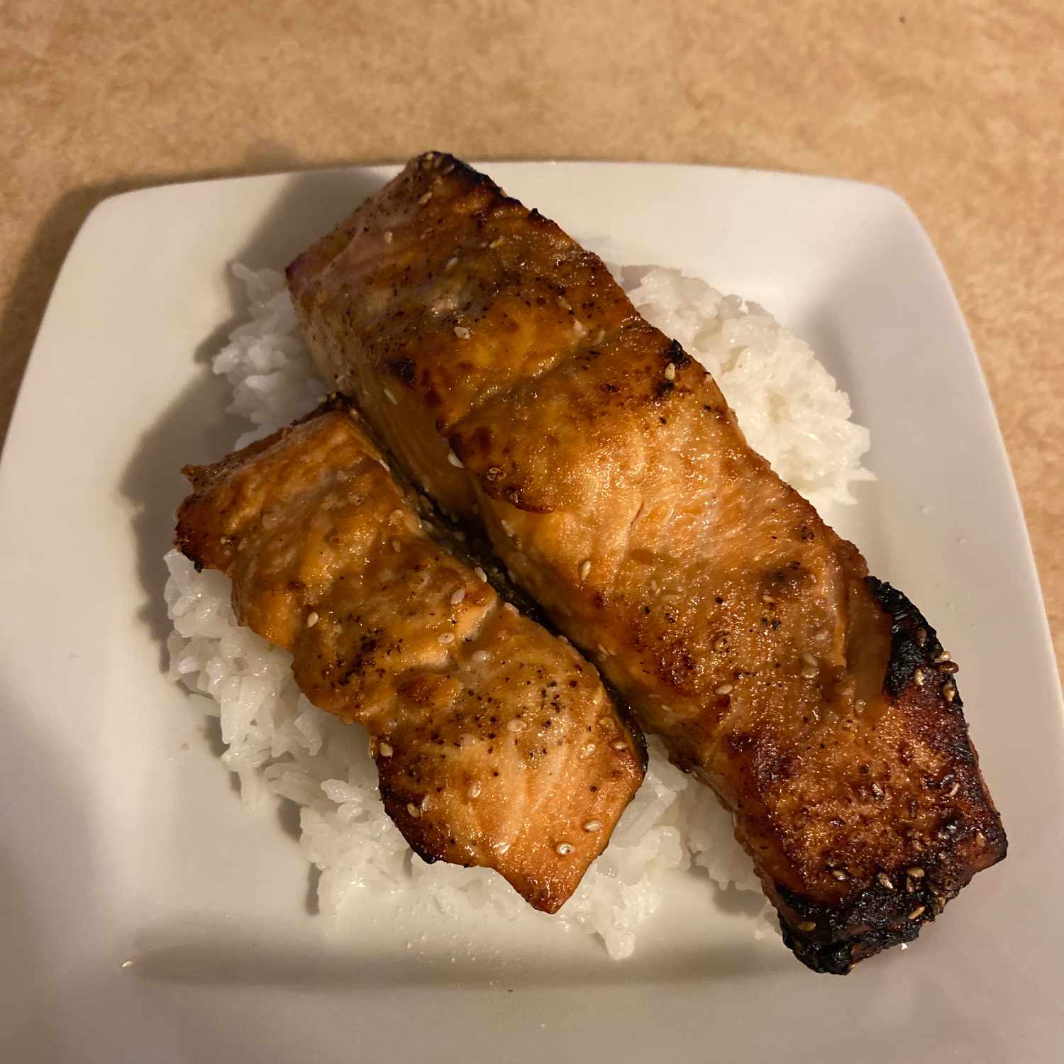 Salmon Teriyaki nướng