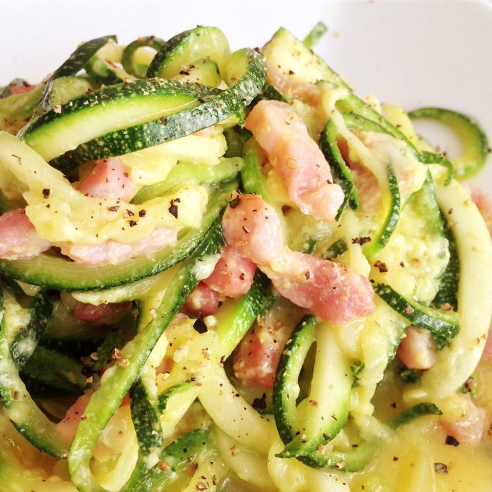 Zoodles alla carbonara