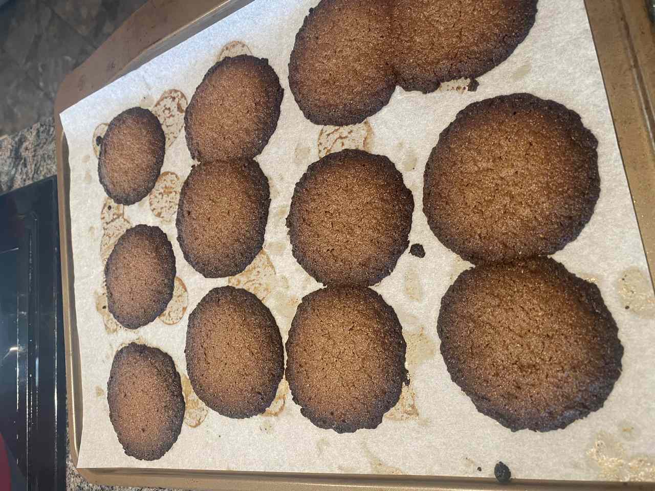 Gingersnaps thuần chay giòn