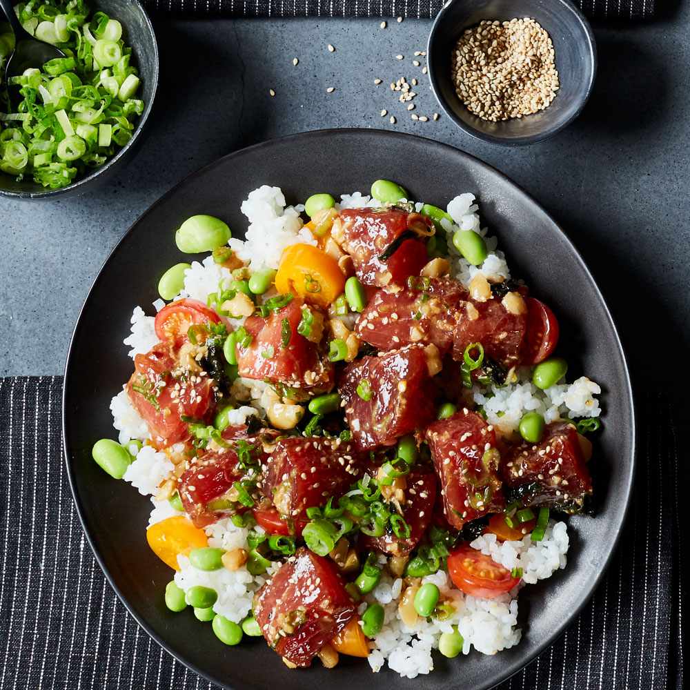 Đầu bếp Johns Hawaii theo phong cách ahi Poke