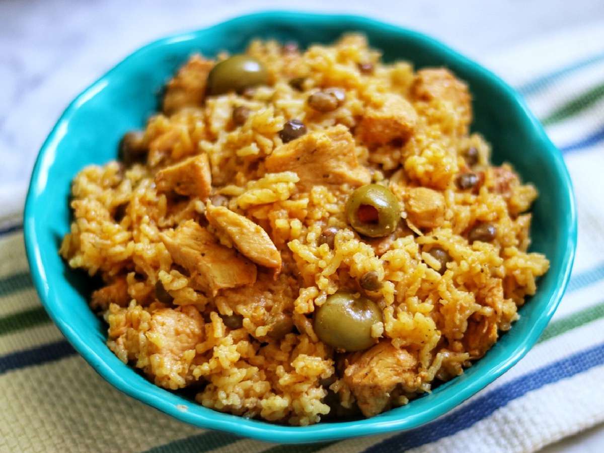 Instant Pot Puerto Rico Arroz Con Pollo