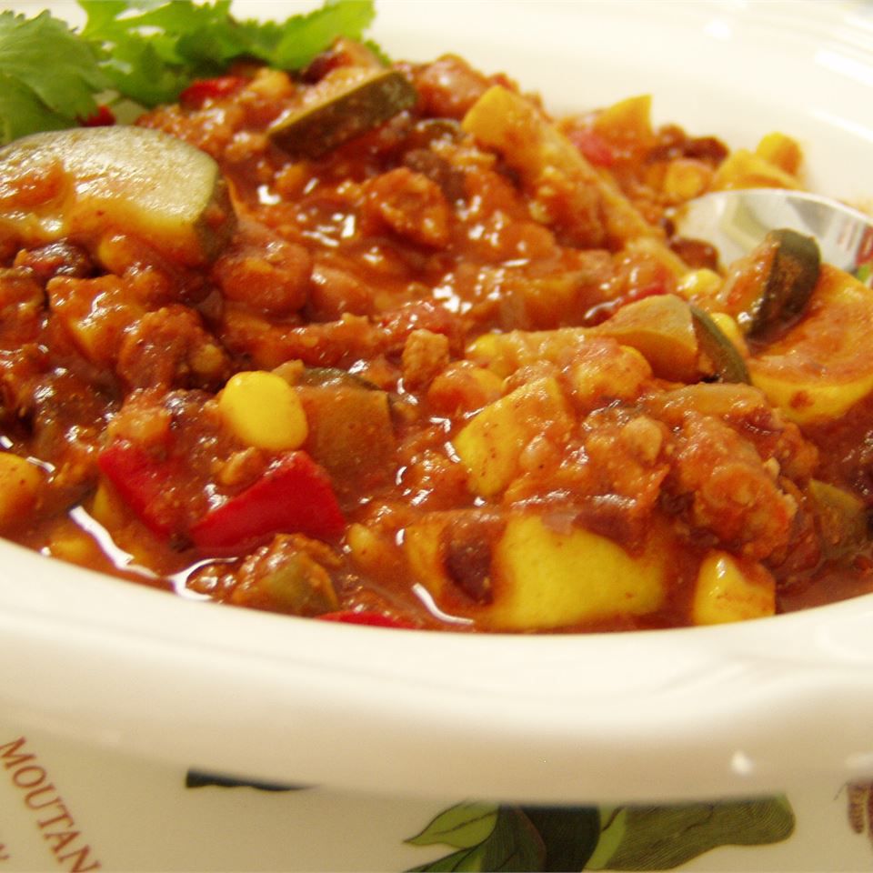 Rainbow Veggie Chili