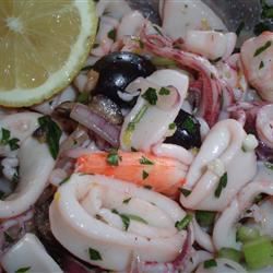 Grammys Calamari Salad