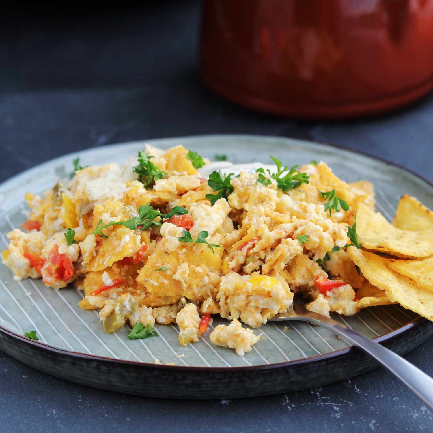 Chilaquiles tranh giành