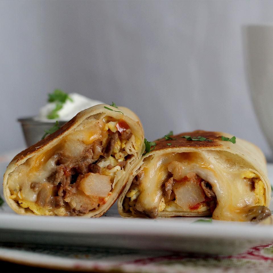 Carne Asada Bữa sáng Burrito