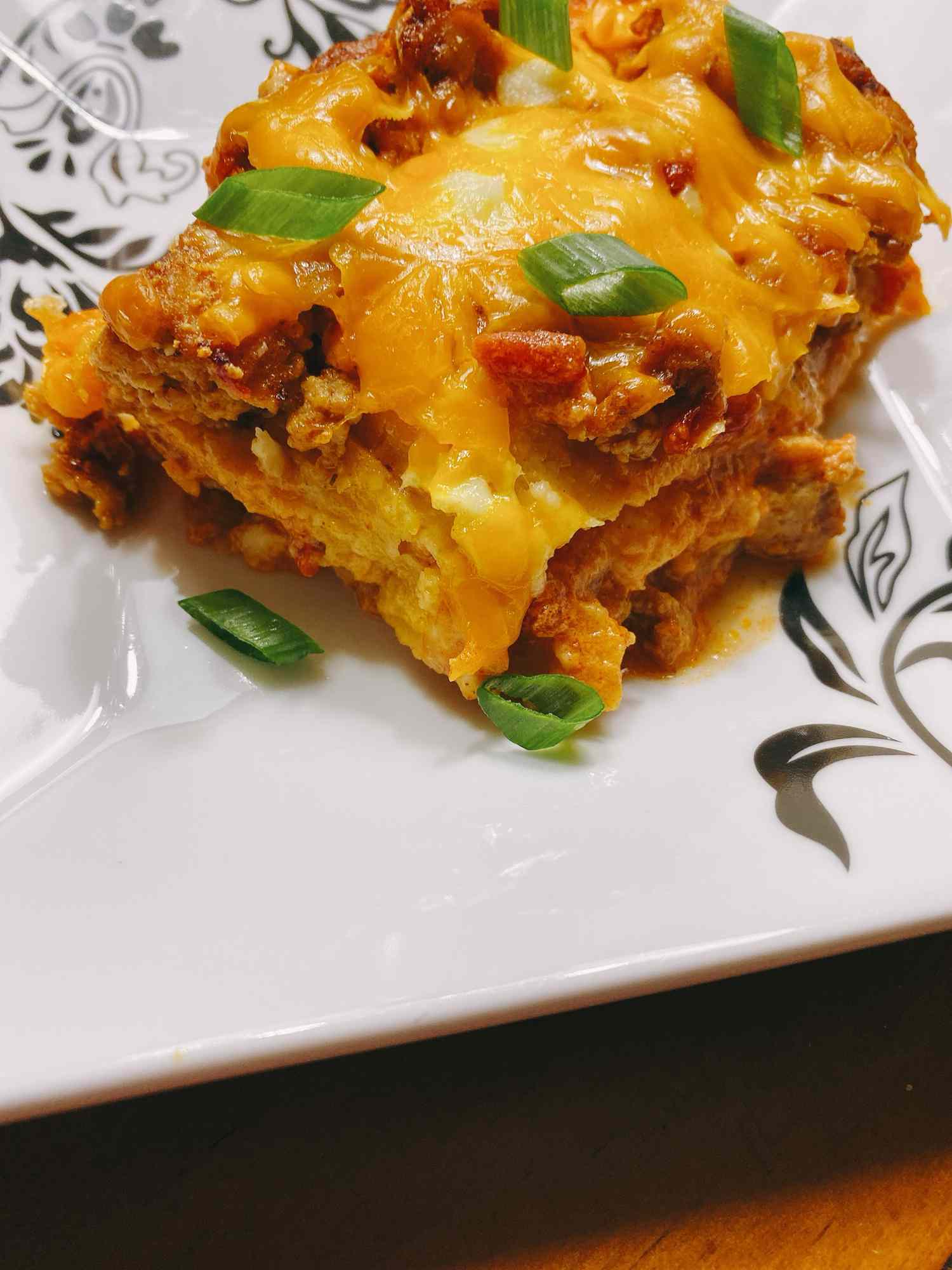 Tortilla gà Mexico lasagna