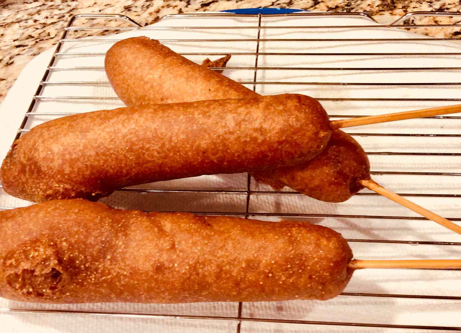 Dads Homemade Corn Dogs