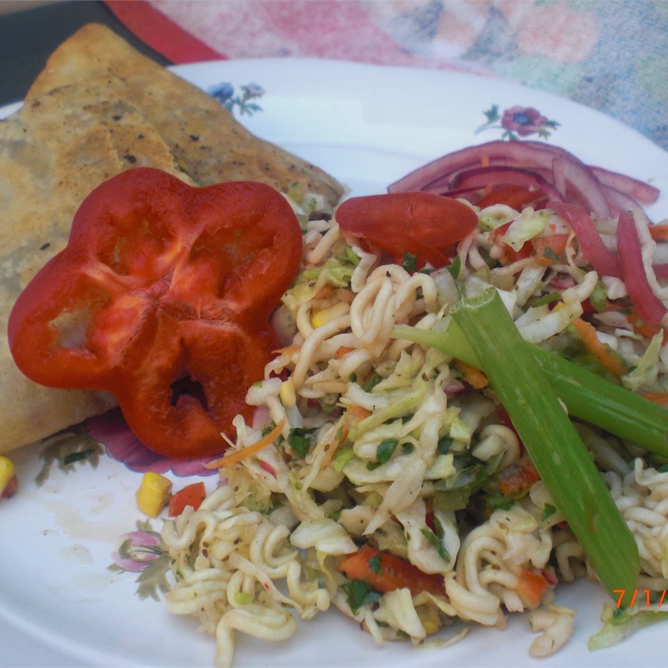 Ramen Coleslaw giòn