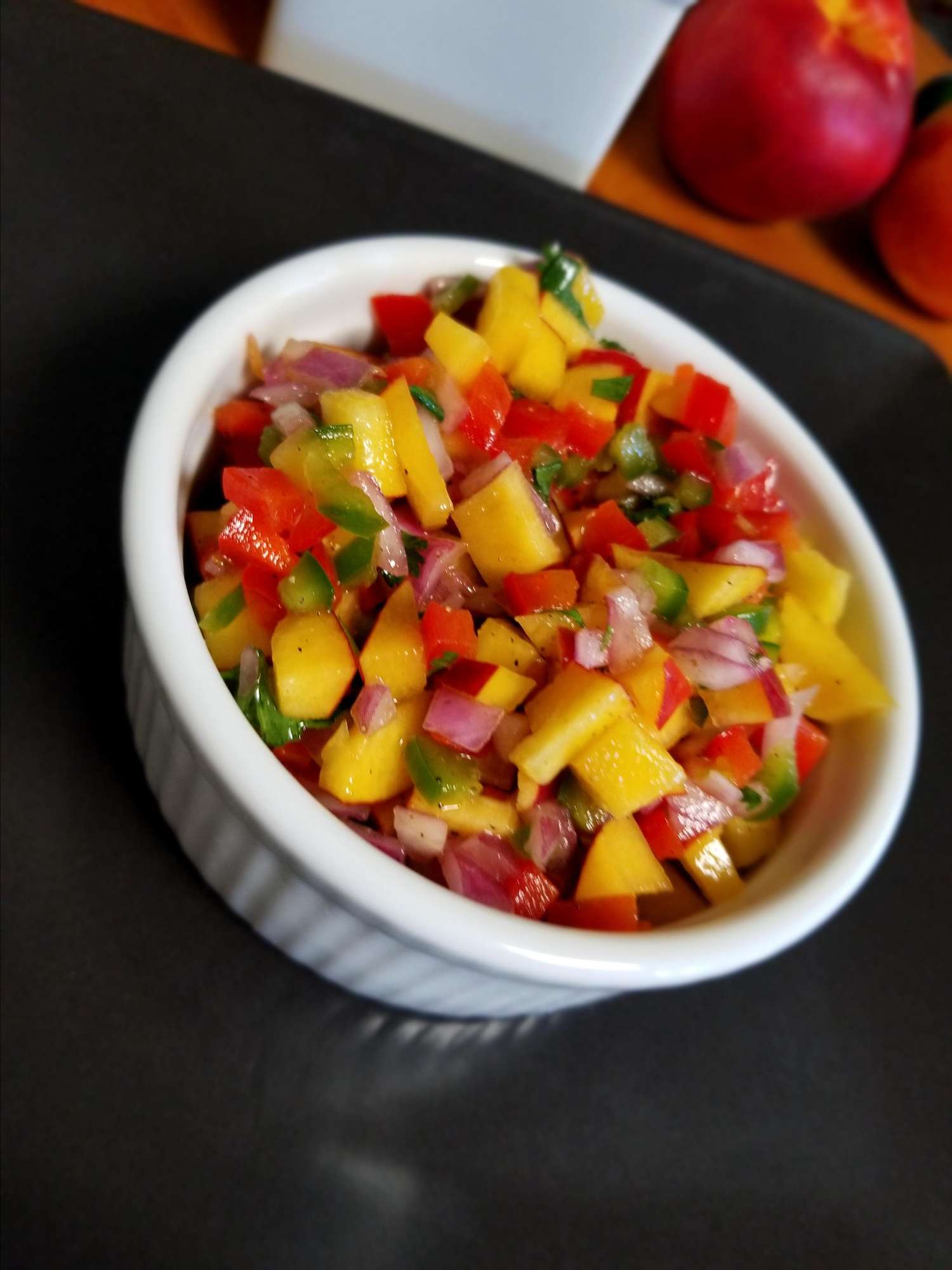 Đầu bếp Johns Nectarine Salsa