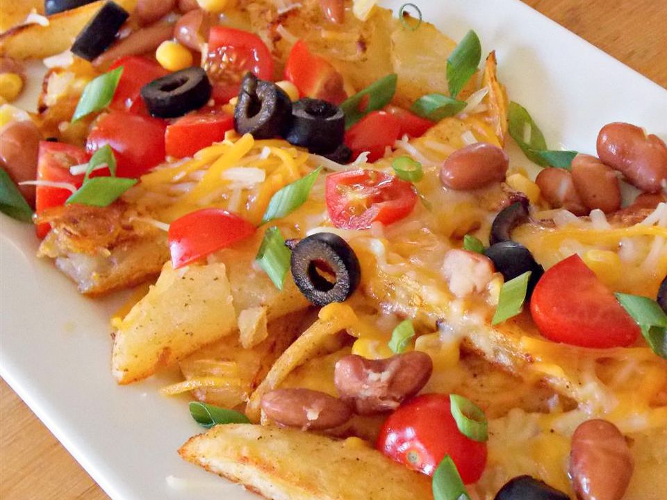 Nachos khoai tây nhanh