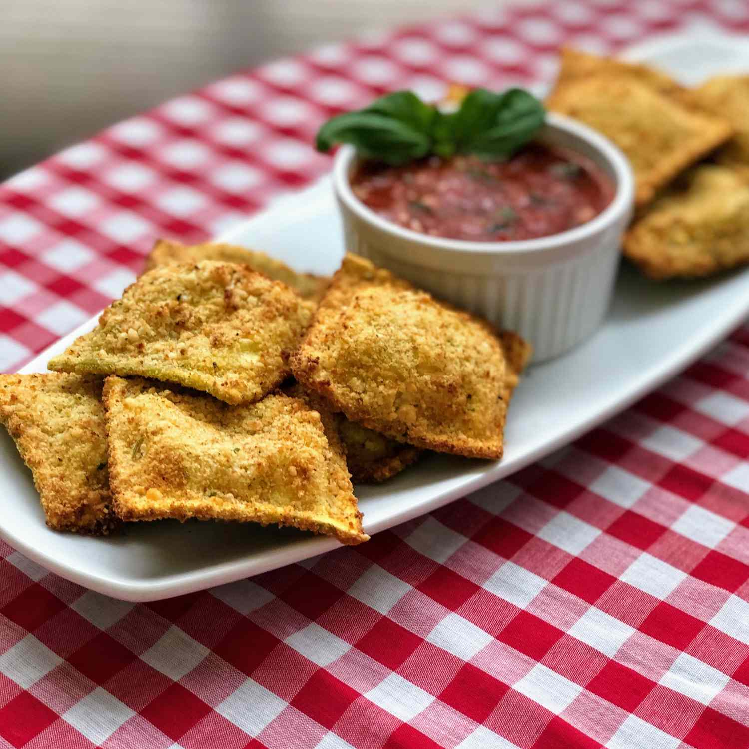 Air Fryer ravioli