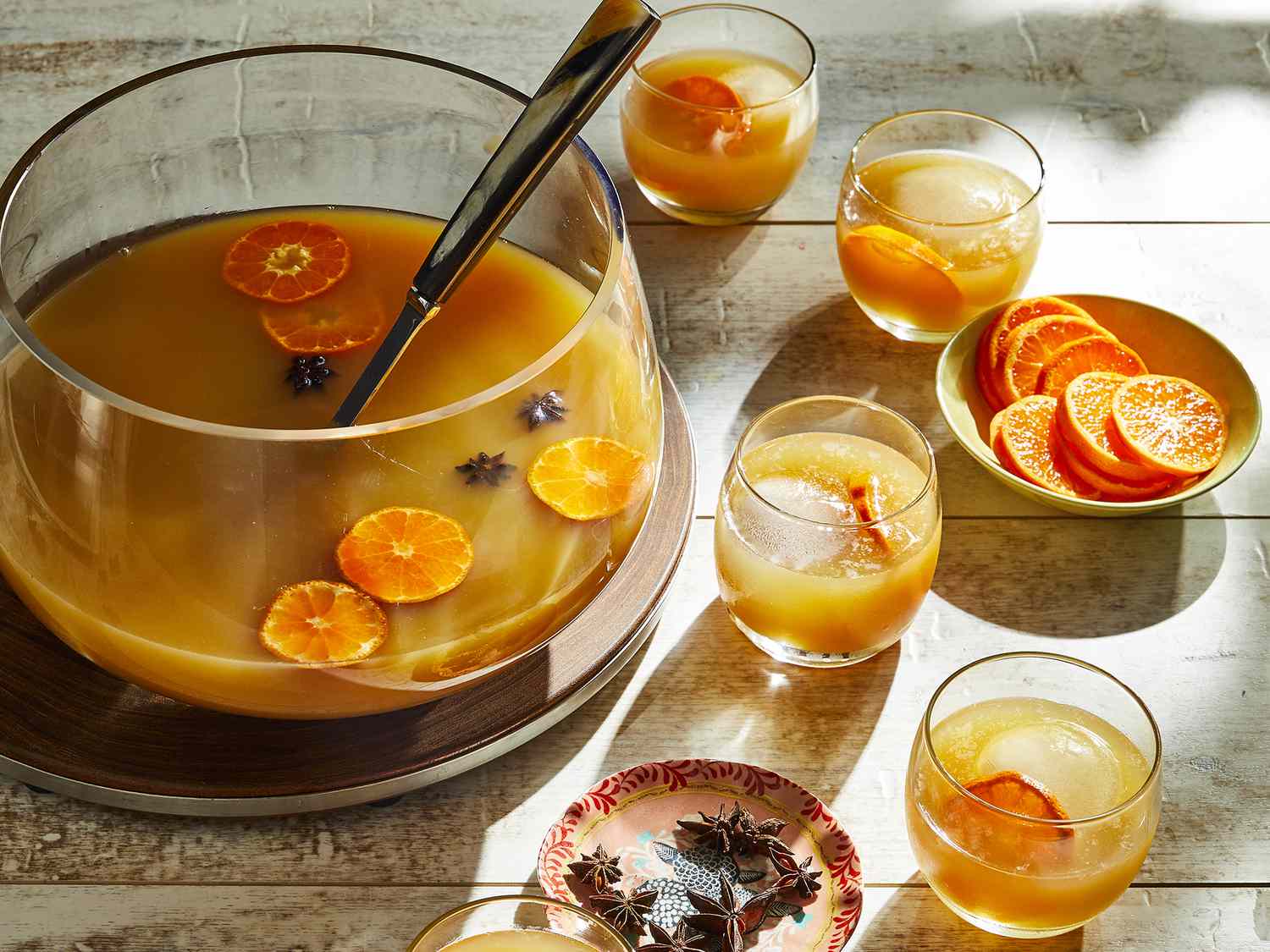 Oolong, Orange và Whiskey Punch