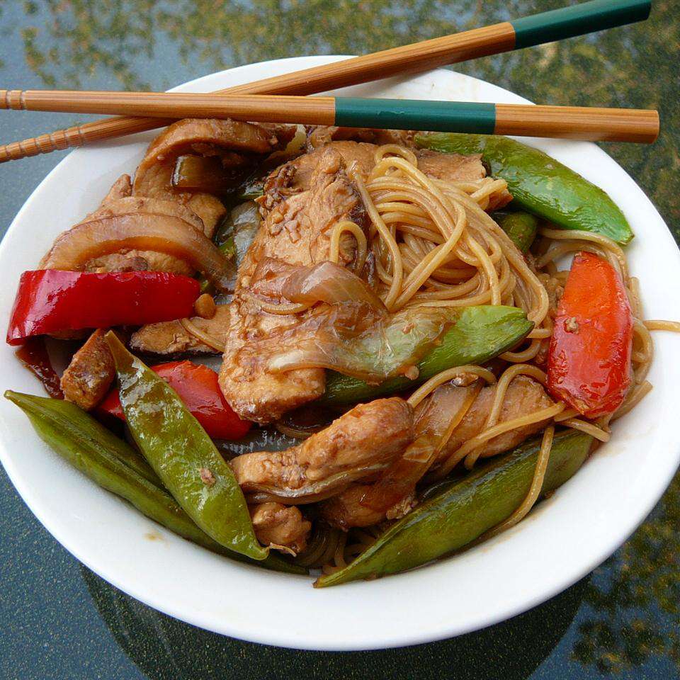 Thịt lợn lo Mein