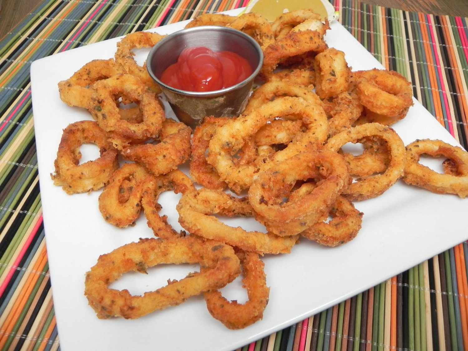 Vòng calamari giòn