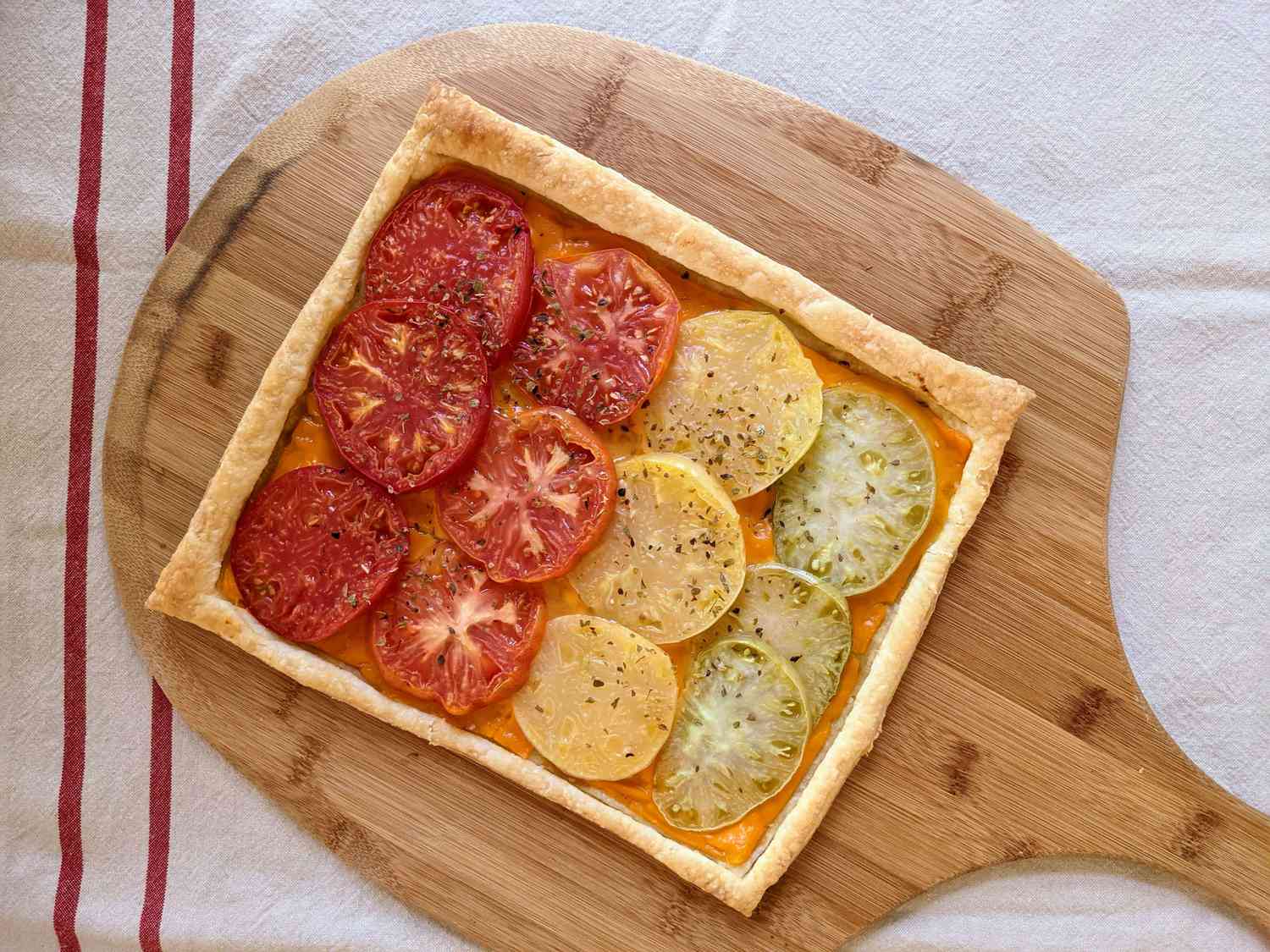 Tarte Aux Moutarde (Cà chua Pháp và Bánh mù tạt)