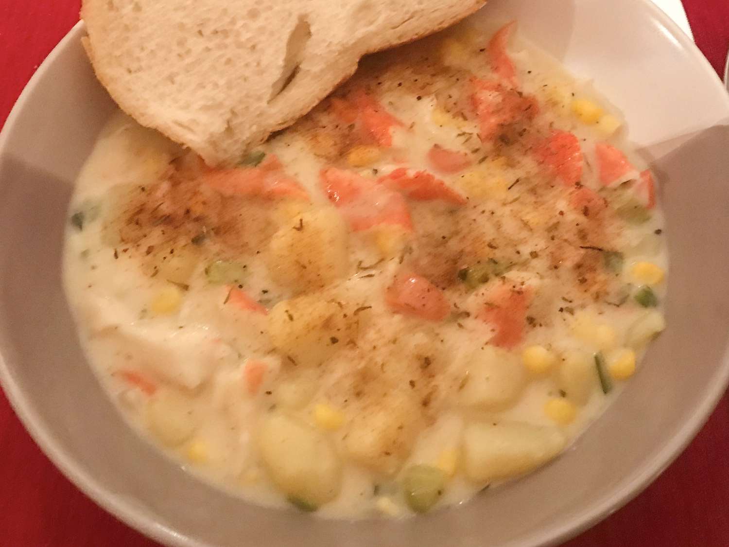 Cua chowder