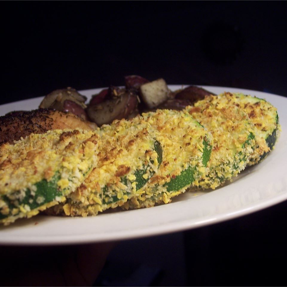 Chip zucchini nướng nhanh