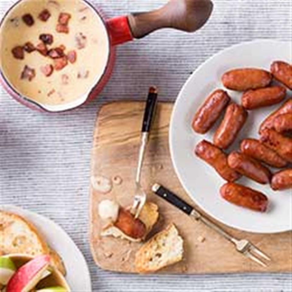 Hillshire Farm Litl Smokies và Brie Fondue