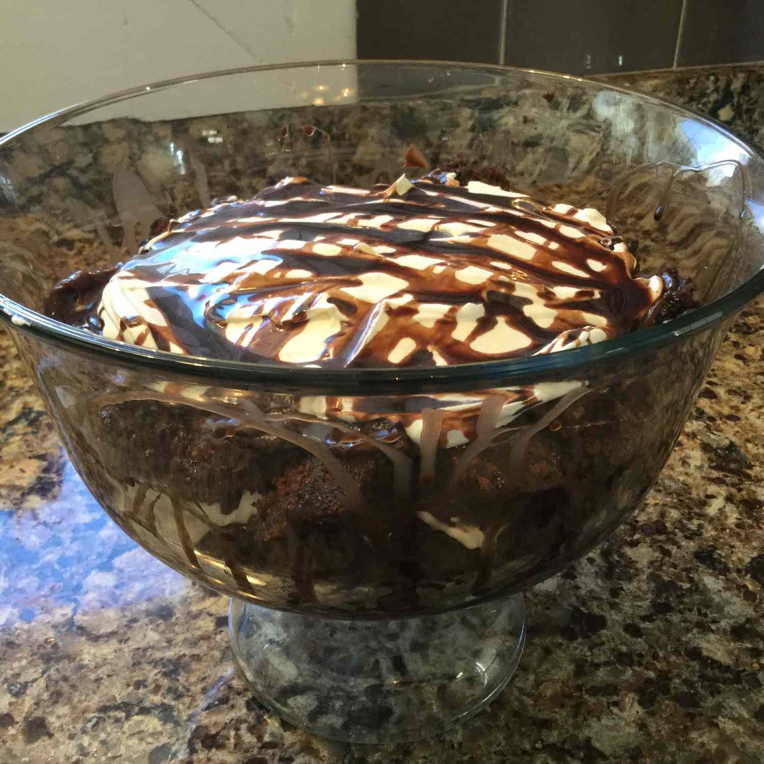 Sô cô la kahlua trifle