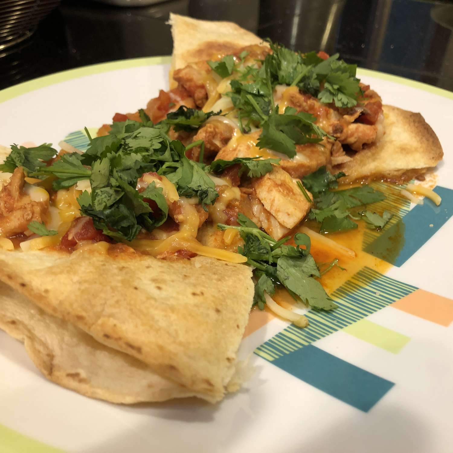 Chicken Pot Chicken Tinga Tostadas