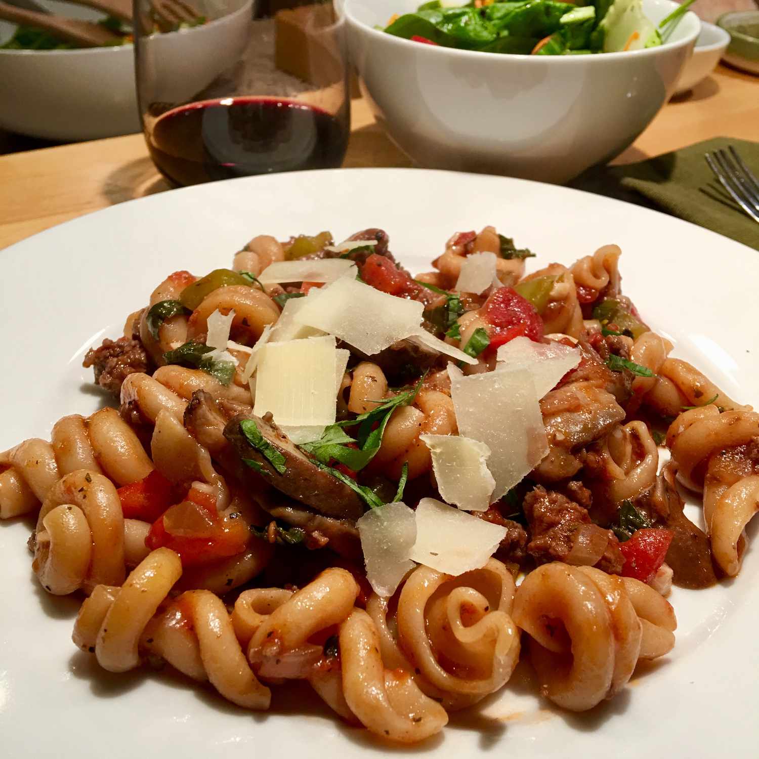 Instant Pot Bison Pasta (Pasta Bisonte)