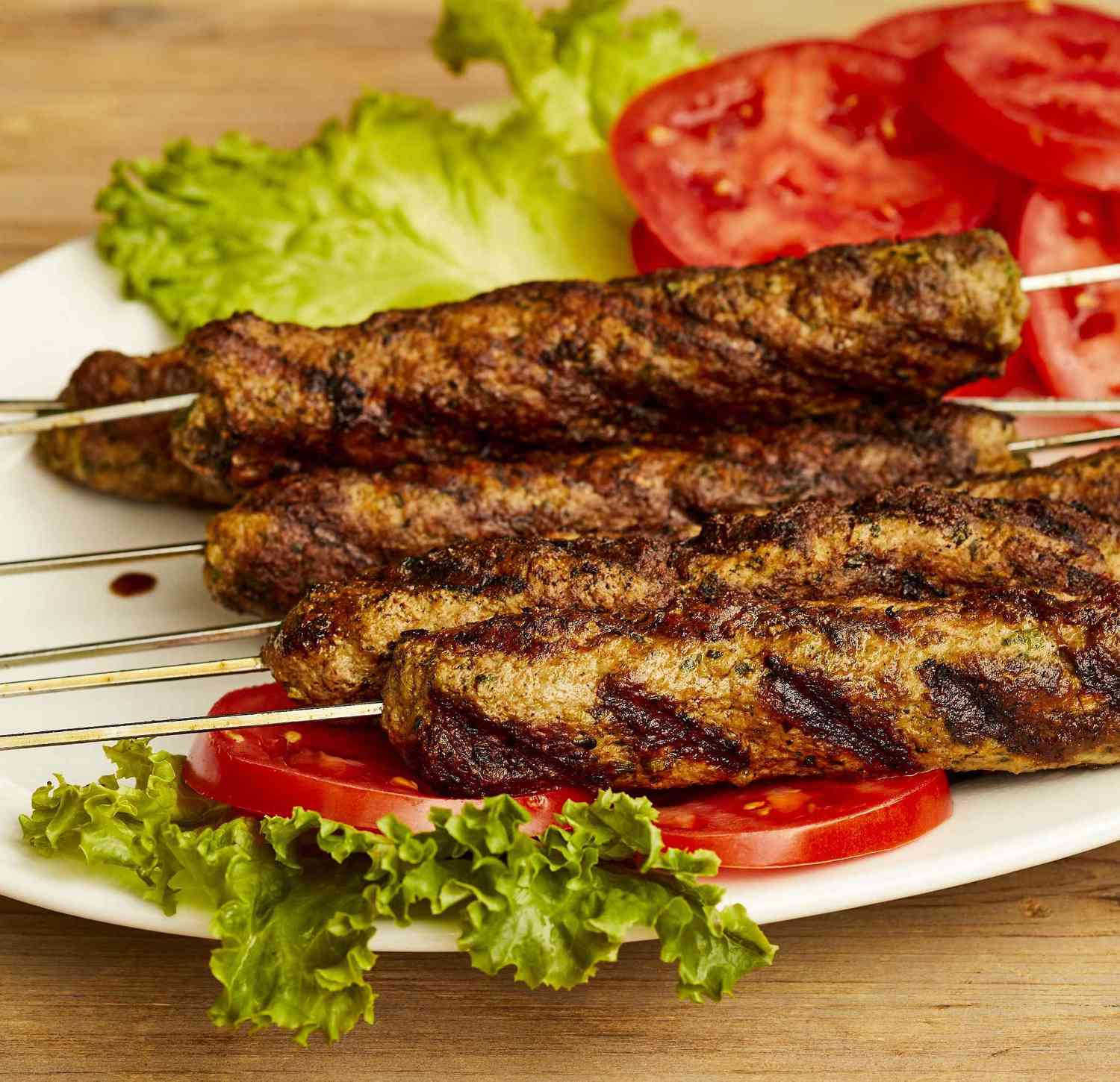 Seekh Kebab kiểu Ấn Độ