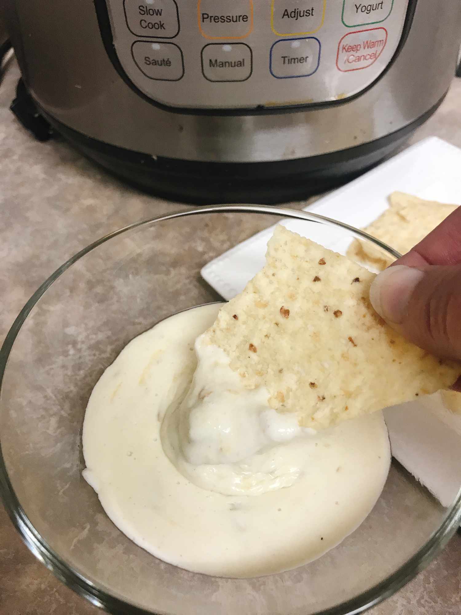 Instant Pot queso blanco