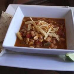 Mexico đậu và súp bí đao