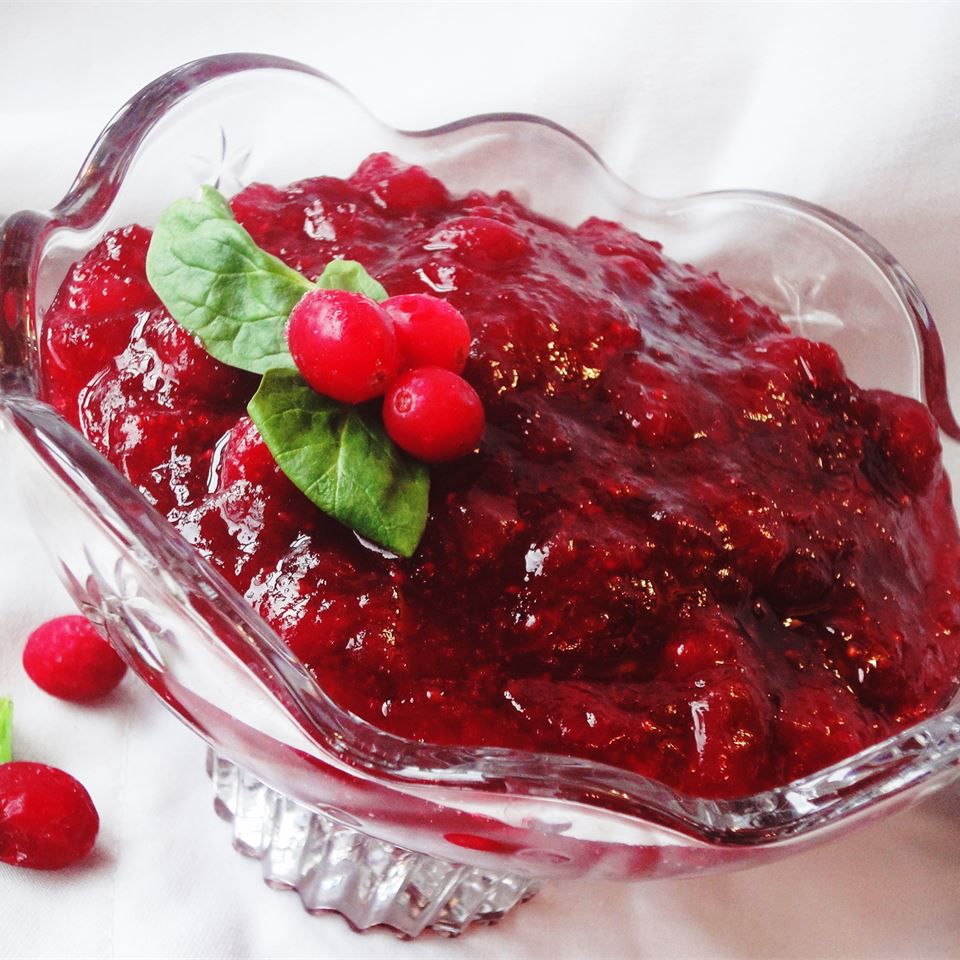 Nước sốt cranberry kỳ nghỉ