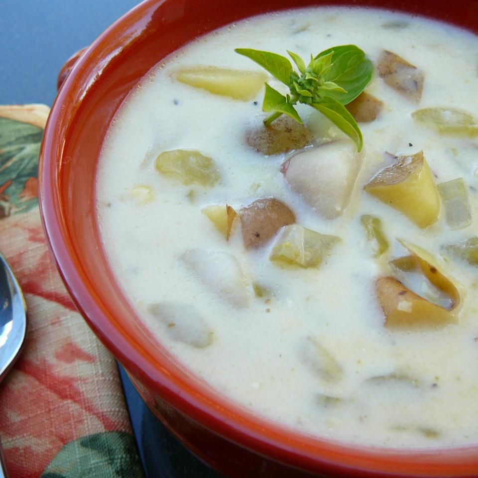 Khoai tây và chowder ngô