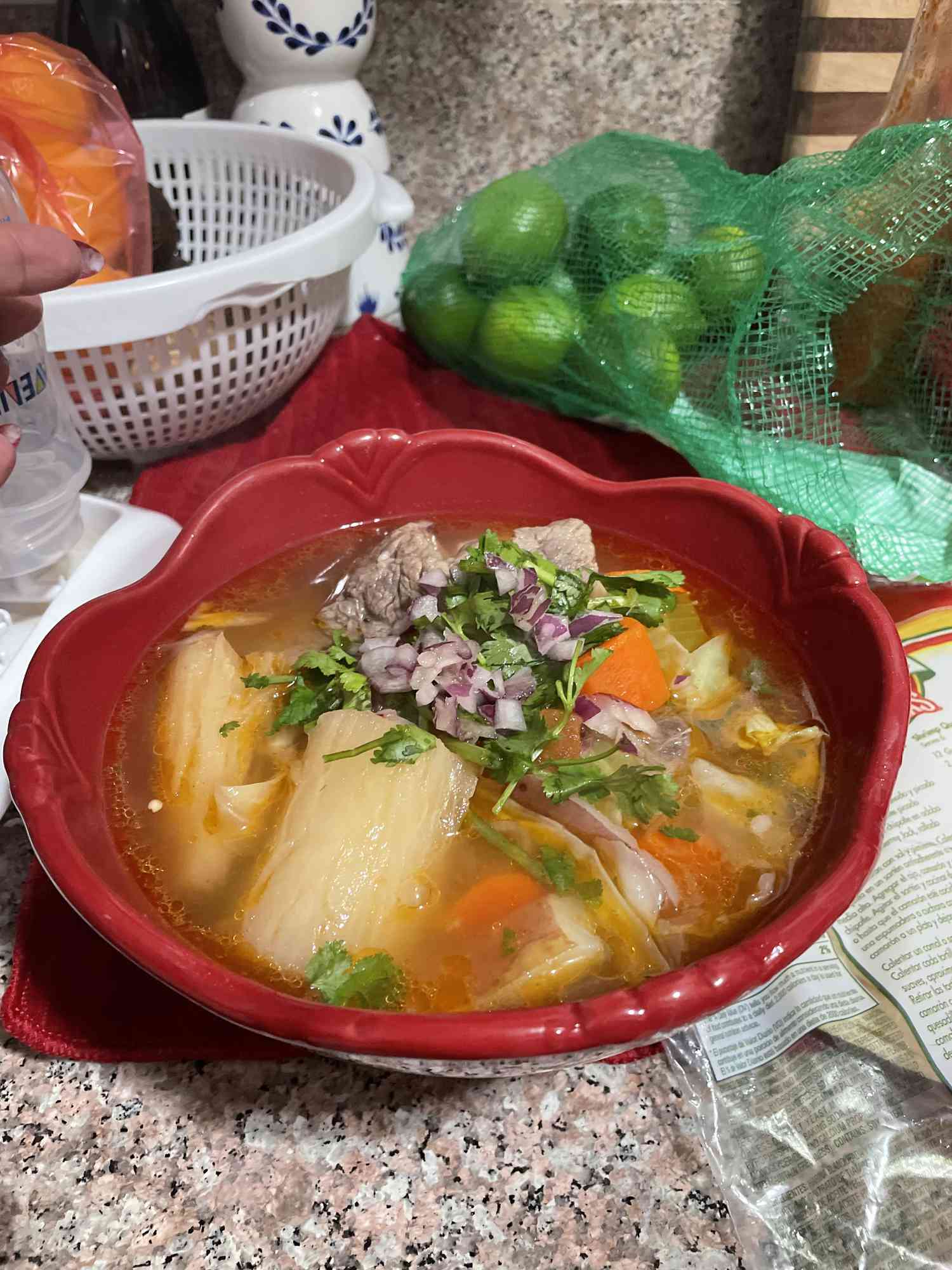 Caldo de Res (súp thịt bò)