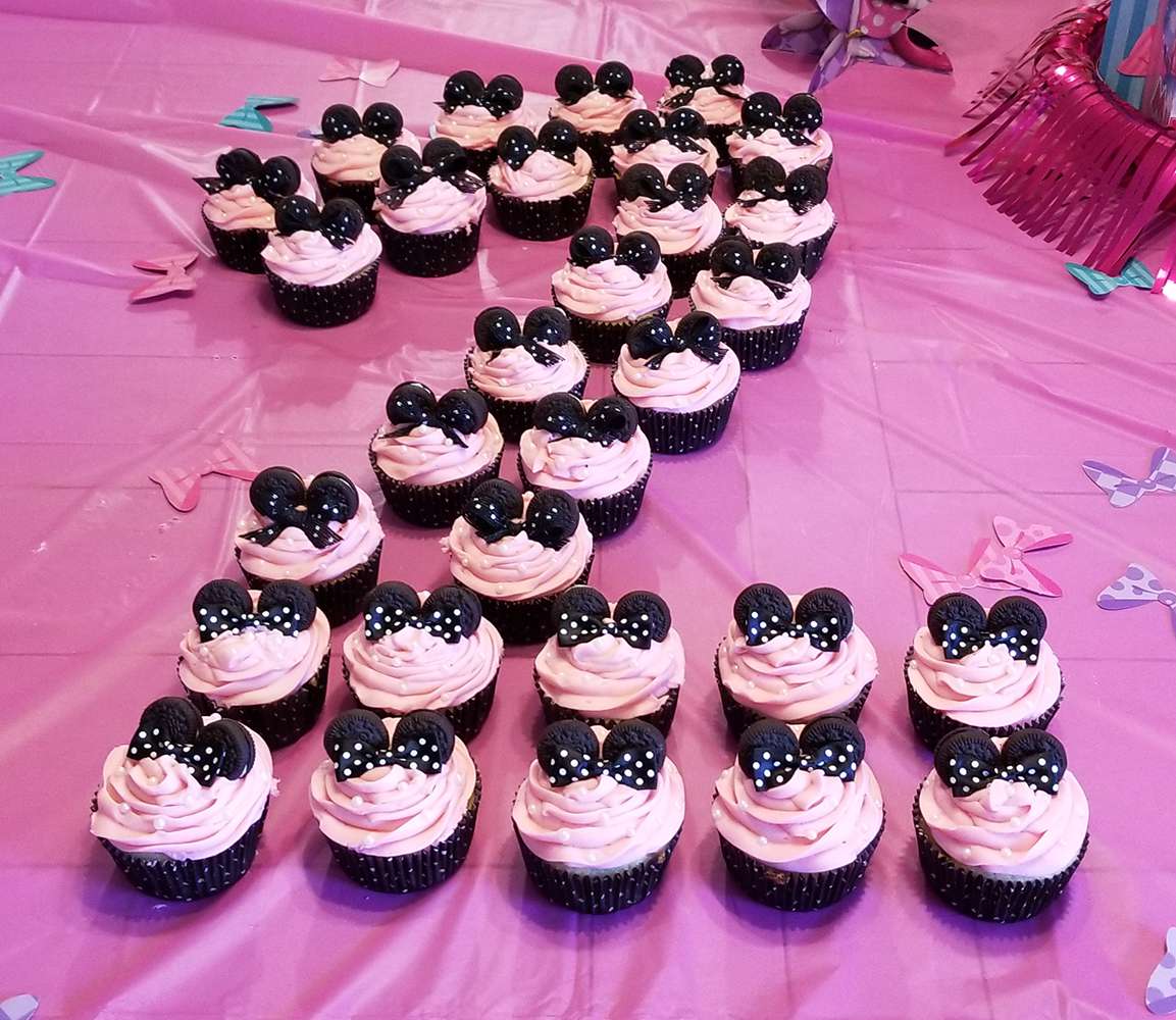 Cupcakes chuột Minnie