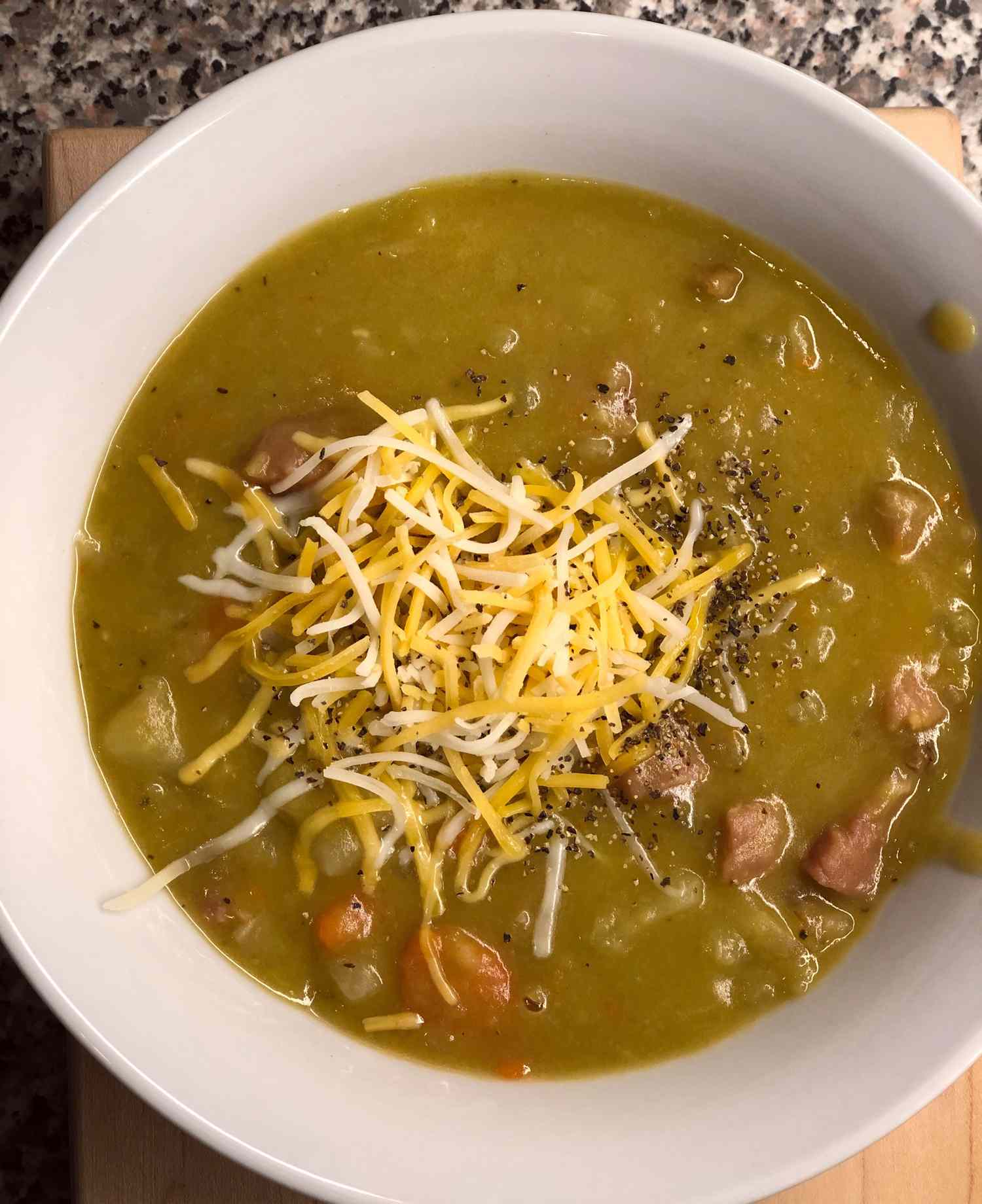 Instant Pot Split Pea và Ham Soup