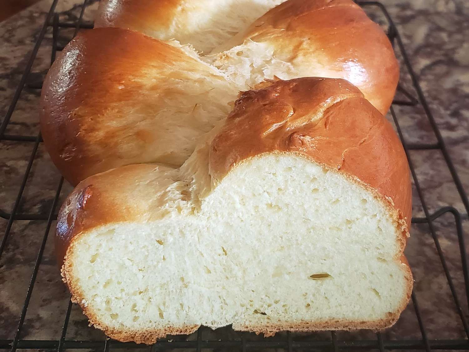 Máy làm bánh mì challah tôi