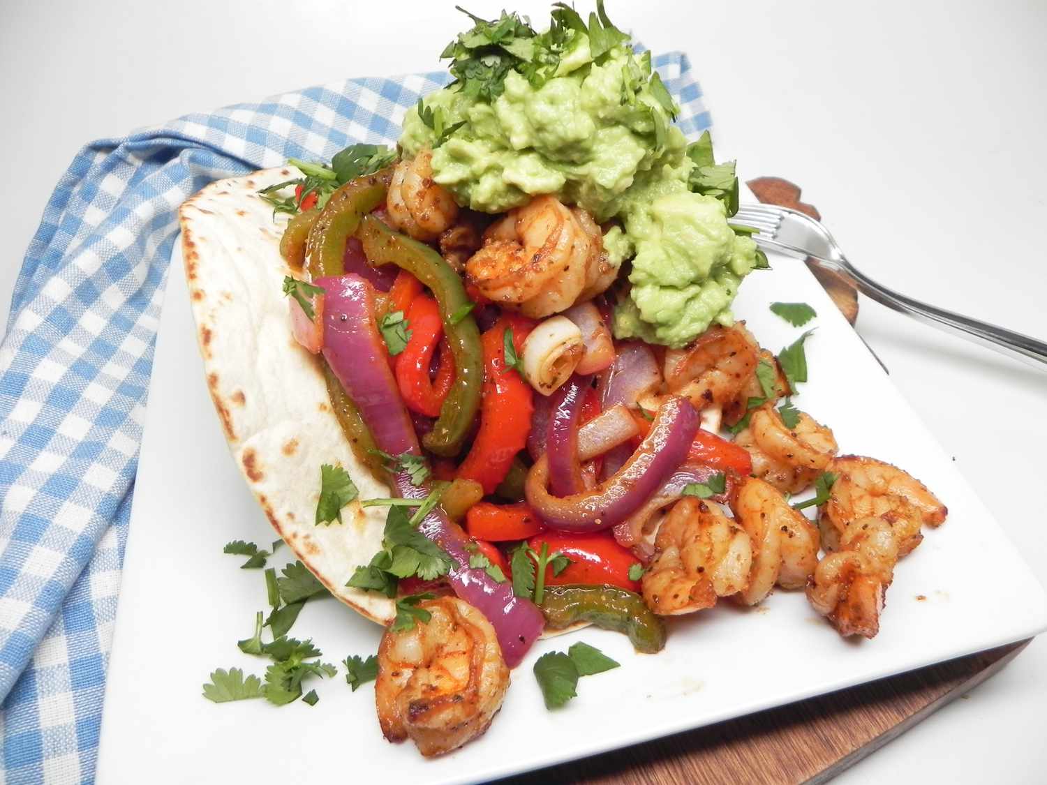 Air Fryer tôm Fajitas