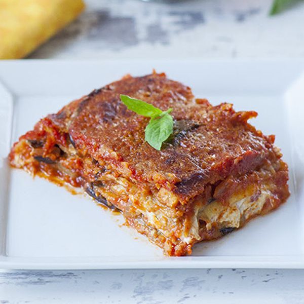 Cà tím nướng Ý với Parmesan (Parmigiana di melanzane)