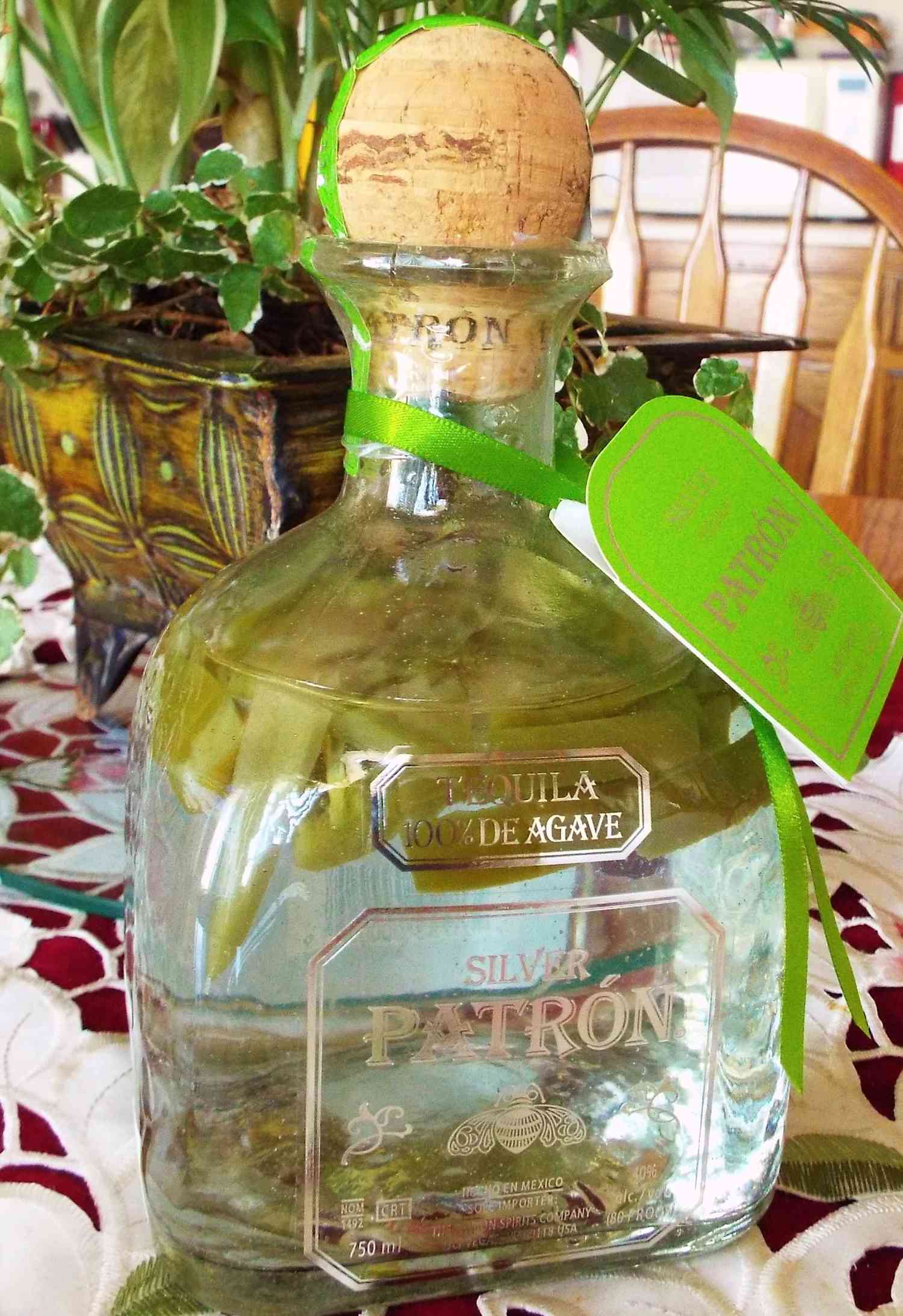 Jalapeno tequila
