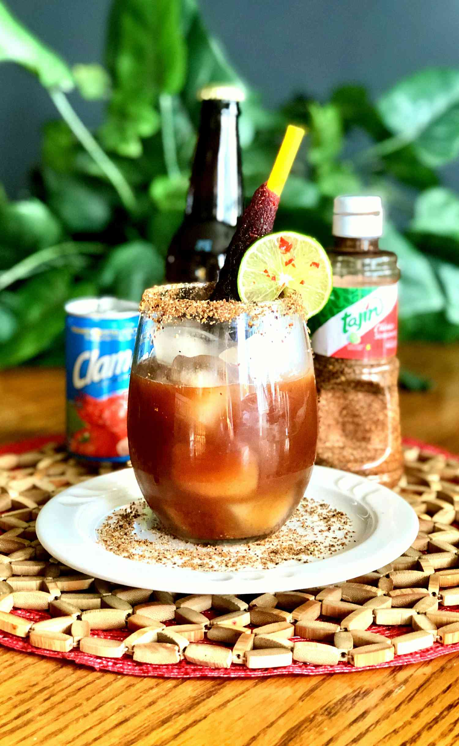 Micheladas với Tajin