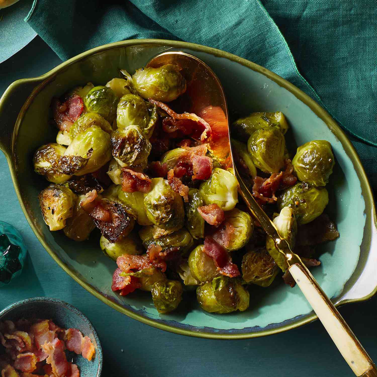 Maple Bacon Brussels Sprouts