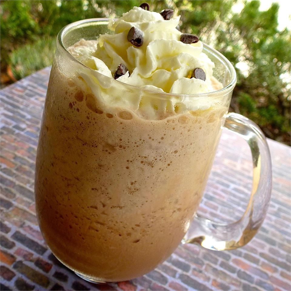 Đồ uống mocha pha trộn