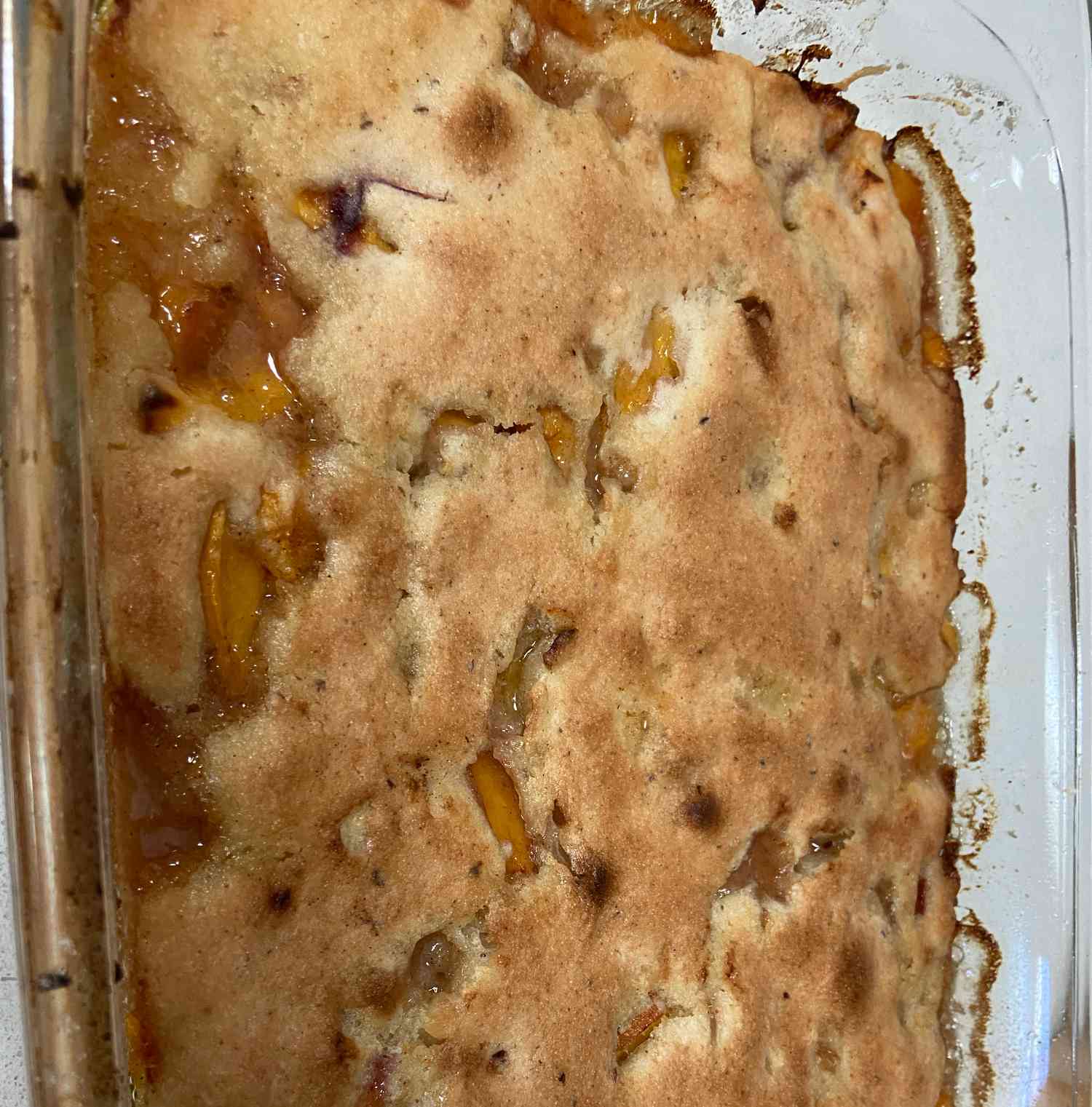 Cobbler đào không gluten