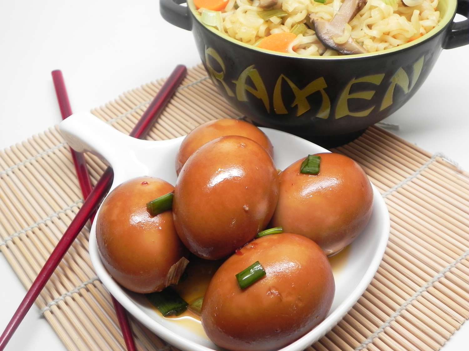 Trứng đậu nành (Shoyu Tamago)