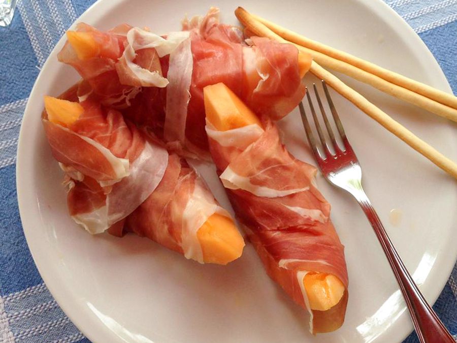 Prosciutto e Melone (Ham và dưa Ý)