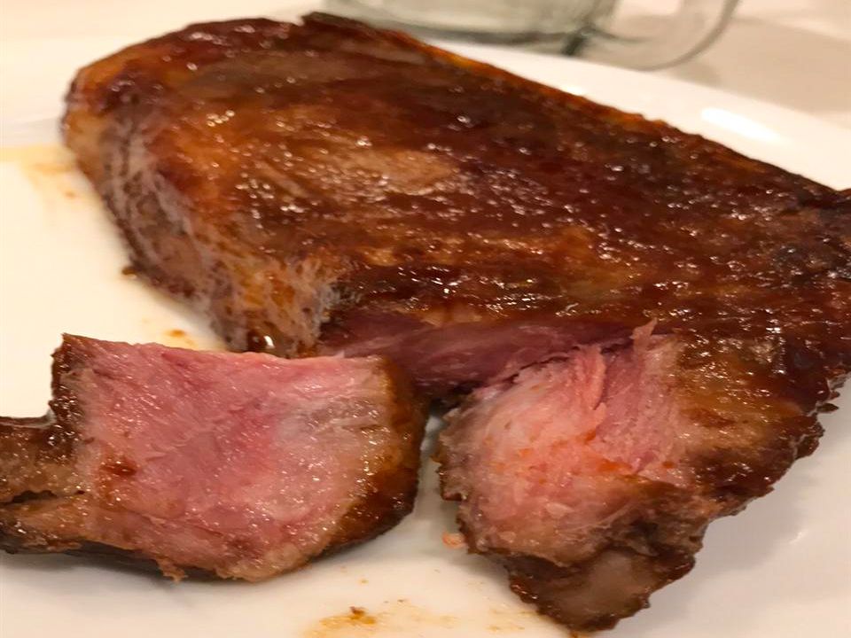 BBQ Ribs Thịt lợn kiểu đồng quê - Sous vide