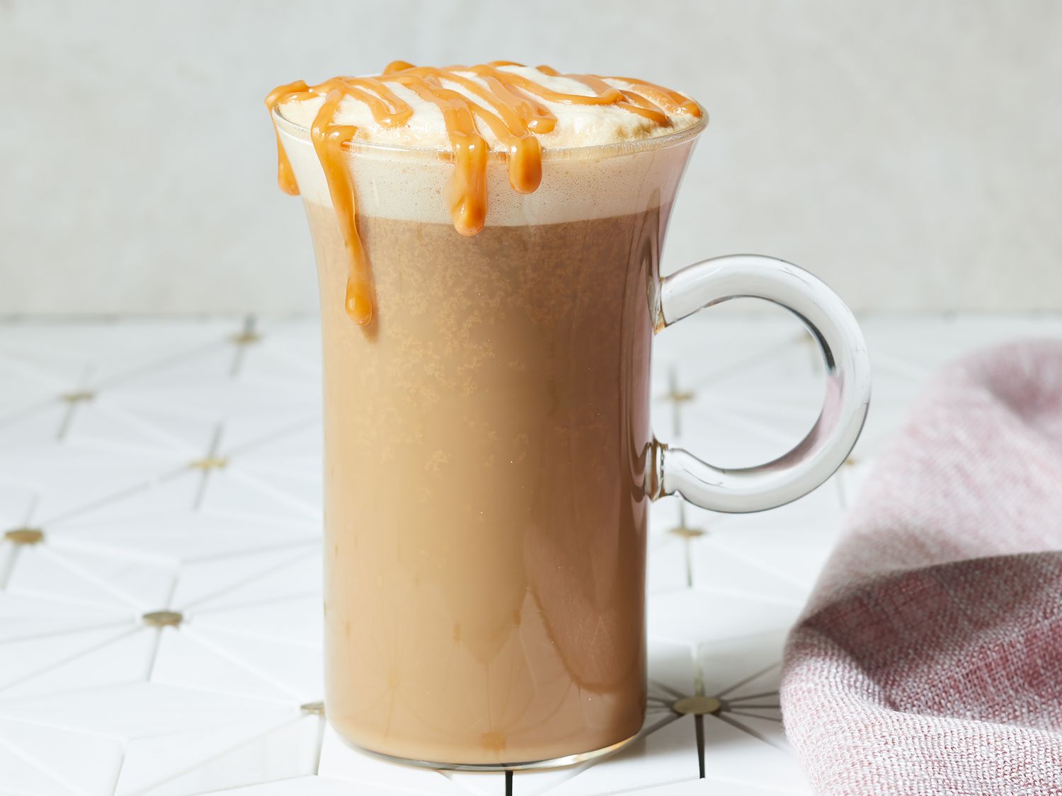 Caramel latte tự làm