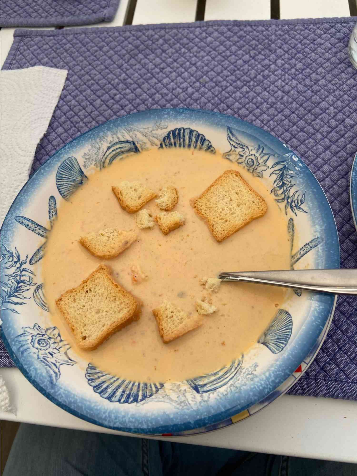 Langostino bisque