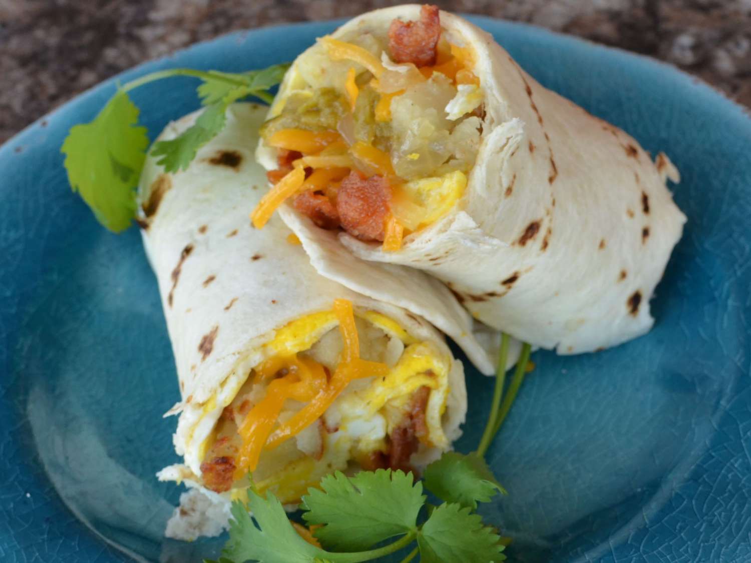 New Mexico Green Chile Bữa sáng Bữa sáng Burritos