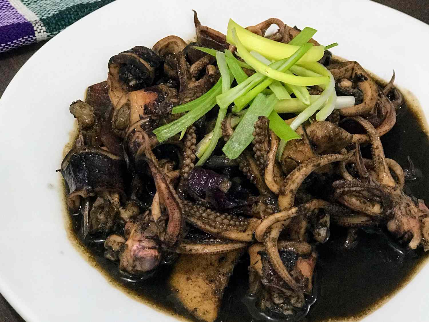 Adobong Pusit (Squid Adobo)