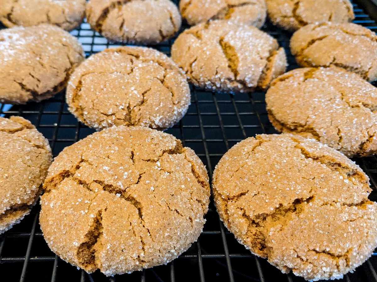 Cookies mật đường mềm V